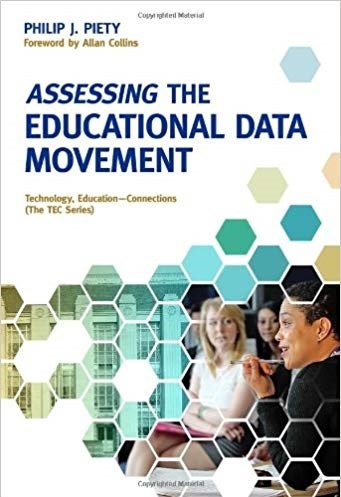 Cover of book that says Assessing the Educational Data Movement